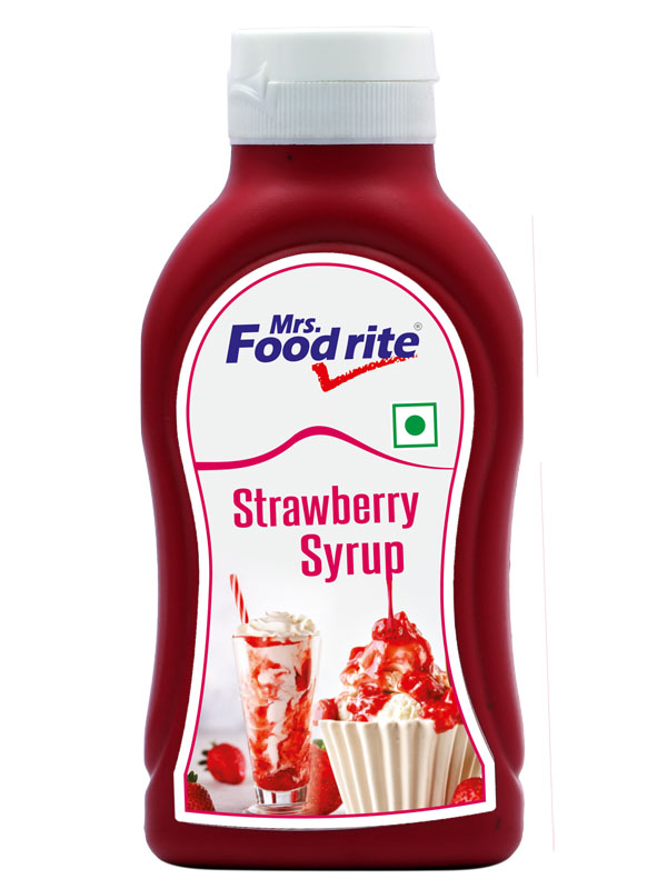 Mrs. Foodrite Strawberry Syrup (250 g)