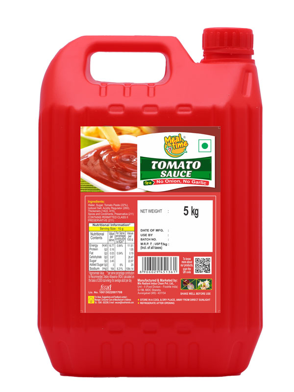 Meal Time Tomato Sauce  Jain NONG (5 kg)