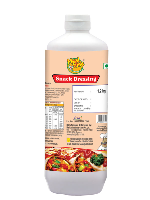 Meal Time Snack Dressing  (1.2 kg)